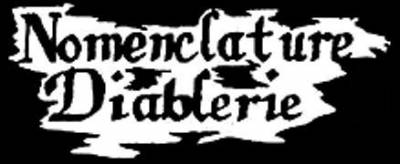 logo Nomenclature Diablerie